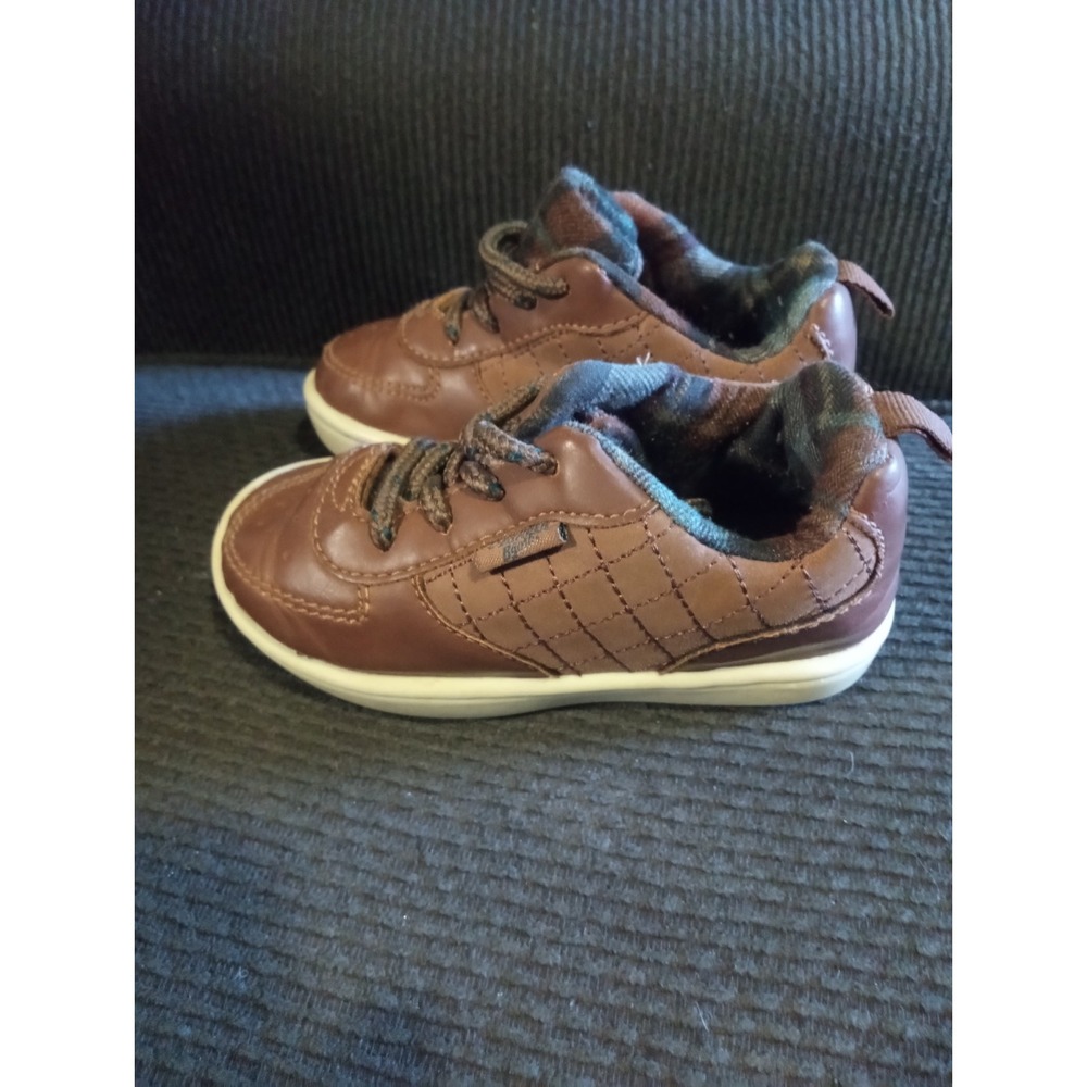 Osh Kosh B'gosh‎ Toddler Baby Boy 5US  Brown Taupe Slip On Shoe